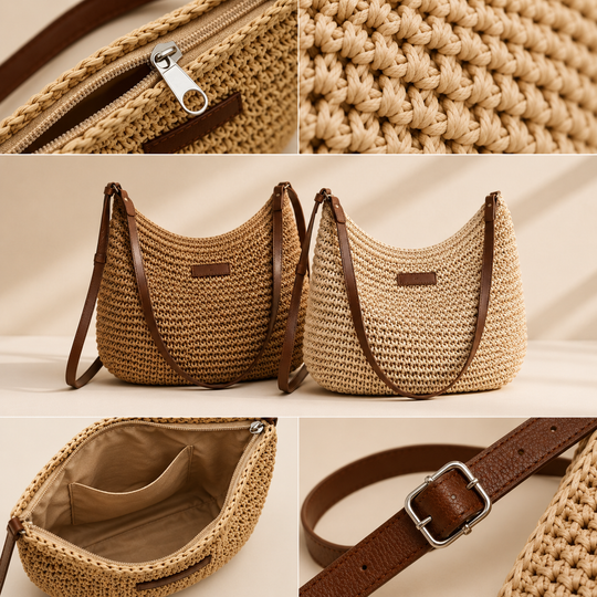 Bolso de Rafia Volàire