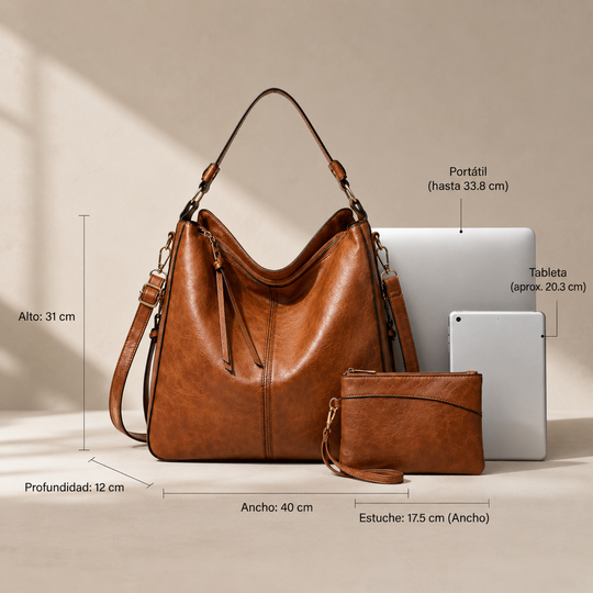 Bolso Hobo Volàire + Bandolera y Cartera GRATIS