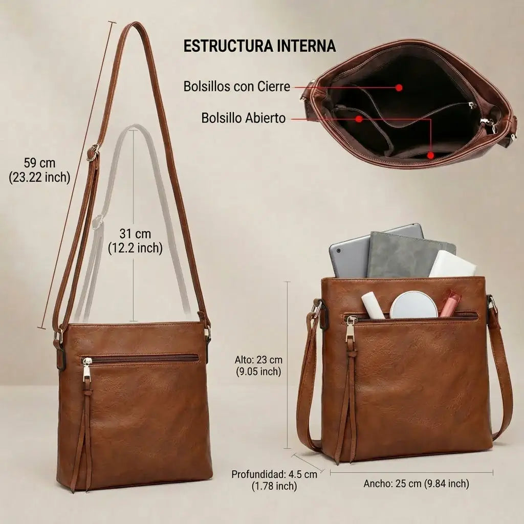 Bolso Hobo Volàire + Bandolera y Cartera GRATIS